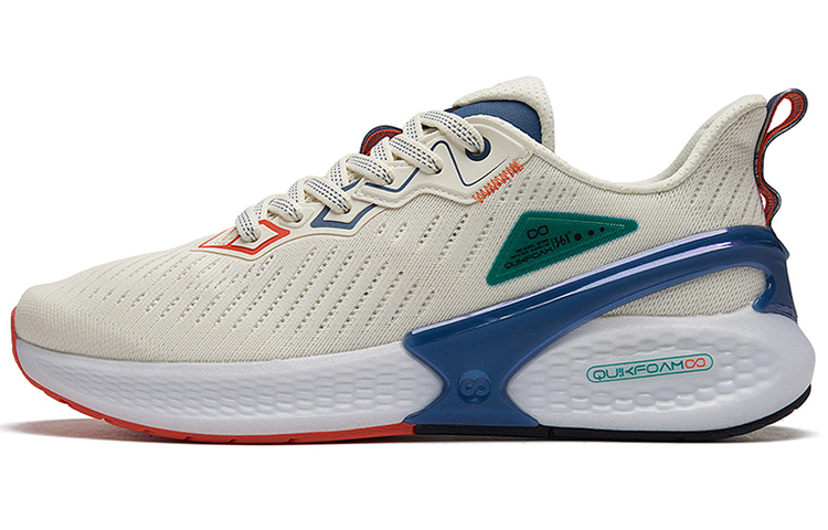 361° Super Feiyu 2.0 'Comfort Shock-Absorbing Running Shoe White Blue' 672122217-1