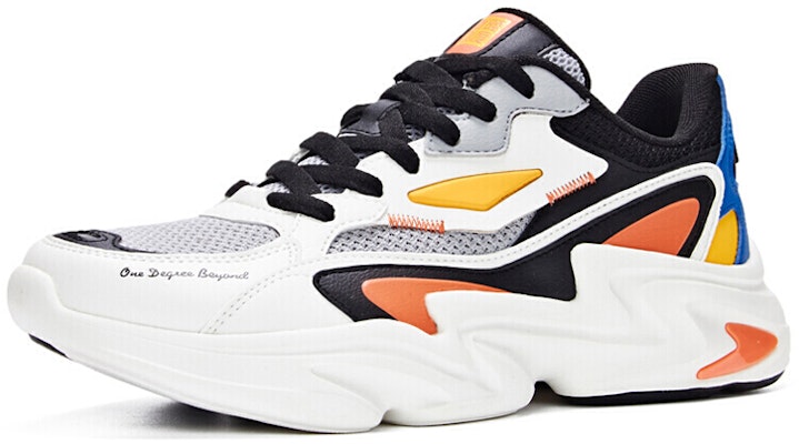 361° Thick-Bottom Breathable Running Shoe 'White Black' 671936786-6 Order 361° Thick-Bottom Breathable Running Shoe 'White Black' 671936786-6