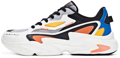 361° Thick-Bottom Breathable Running Shoe 'White Black' 671936786-6 361° Thick-Bottom Breathable Running Shoe 'White Black' 671936786-6