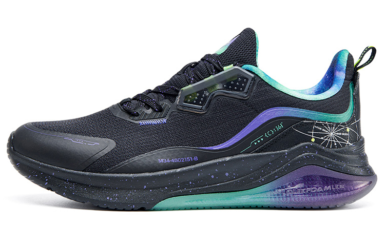 361° Three Body Low 'Black Purple'