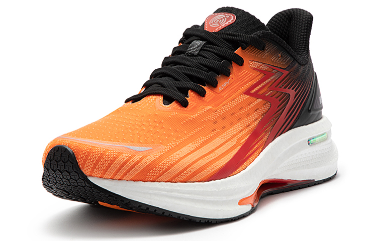 Order 361° 泰坦CQT 耐磨防滑輕薄透氣軟彈 低筒 跑步鞋 男款 橙黑