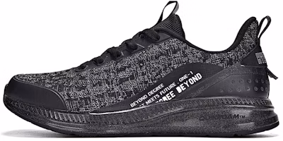 361° Titanium Bounce Technology Running Shoes 'Black Silver' 671942202-4 361° Titanium Bounce Technology Running Shoes 'Black Silver' 671942202-4