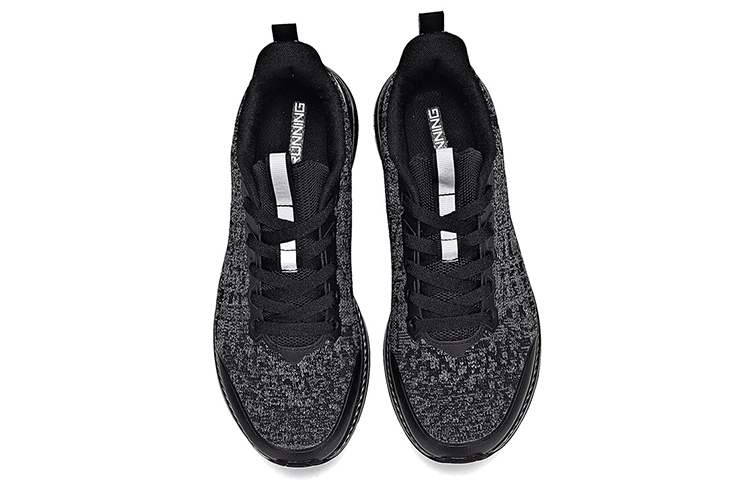 Order Kasut Lari 361° Teknologi Pantulan Titanium 'Hitam Perak' 671942202-4