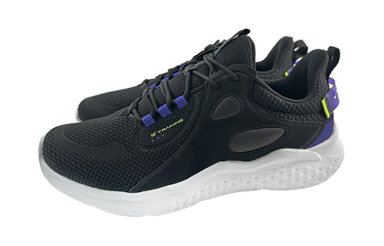 361° Walking Sports Casual Shoes 'Black Green' 圖 4