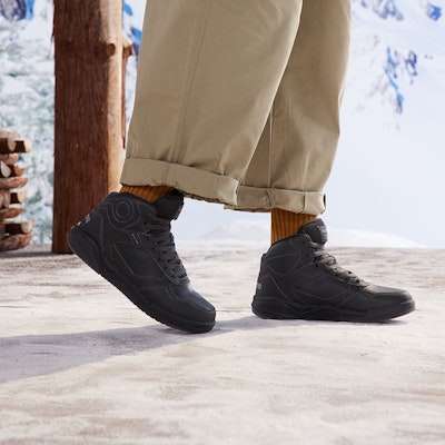 361° 윈터 블랙 그레이 하이탑 (361° Winter Black Grey High Top) 672146606A-12 4