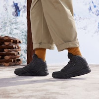 361°ウィンター ハイカット 黒/灰 672146606A-12 5