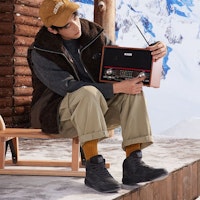 361°ウィンター ハイカット 黒/灰 672146606A-12 Sizing 361°ウィンター ハイカット 黒/灰 672146606A-12