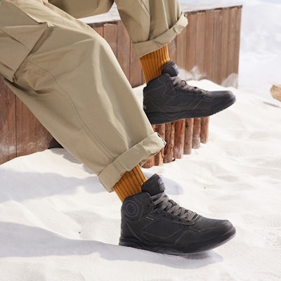 361° 윈터 블랙 그레이 하이탑 (361° Winter Black Grey High Top) 672146606A-12 1
