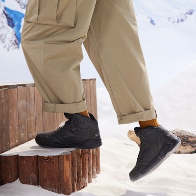 361° 윈터 블랙 그레이 하이탑 (361° Winter Black Grey High Top) 672146606A-12 2