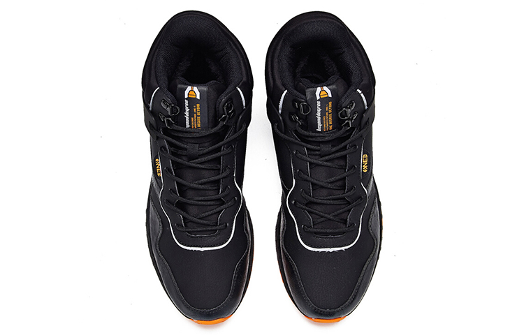 Order 361° Winter Sportschuhe ''Schwarz Orange'' Trendy und Warm 571946732A-4