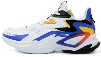 361° x QQ Speed 'Fashion Trendy Dad Shoes White Blue' 572036766-2 361° x QQ Speed 'Fashion Trendy Dad Shoes White Blue' 572036766-2