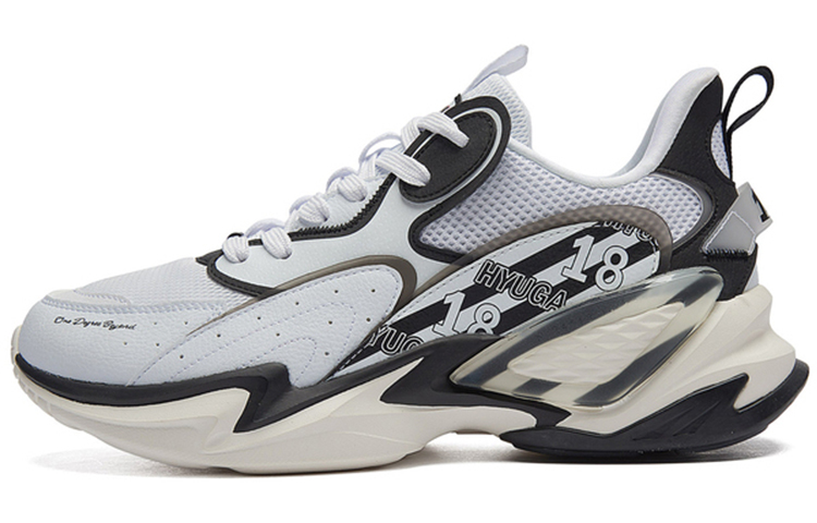 361° x Captain Tsubasa Retro Dad Shoes 'White Black' 672126774-1