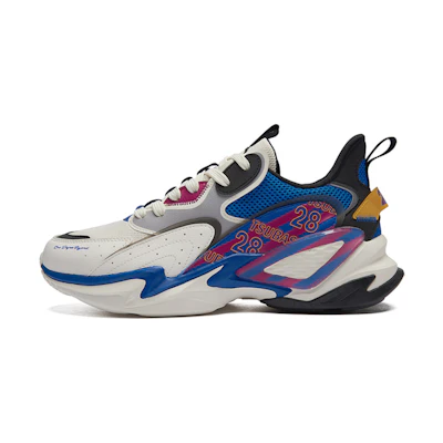 361° Captain Tsubasa Retro Dad Shoes 'White Blue'