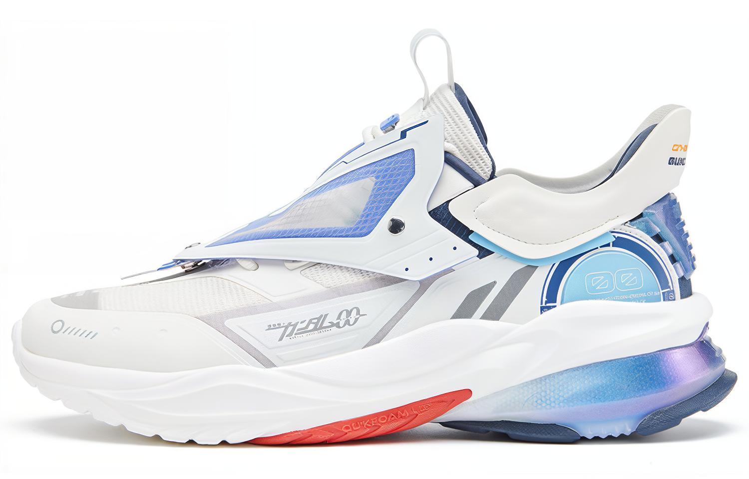 361° x Gundam Casual Shoes 'White Blue' 672136778-1
