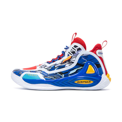361° Gundam High-Top 'Sunrise Red & Blue'
