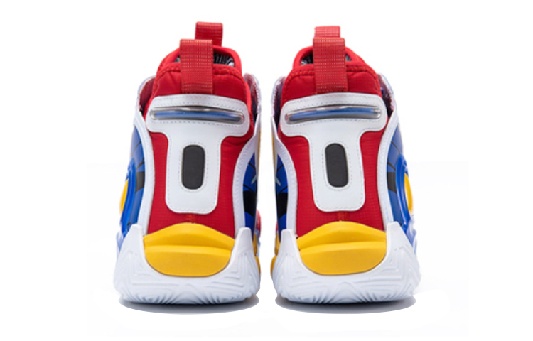 Lookbook 361° 曙光 高達聯名 高幫 運動休閒鞋 男款 紅藍