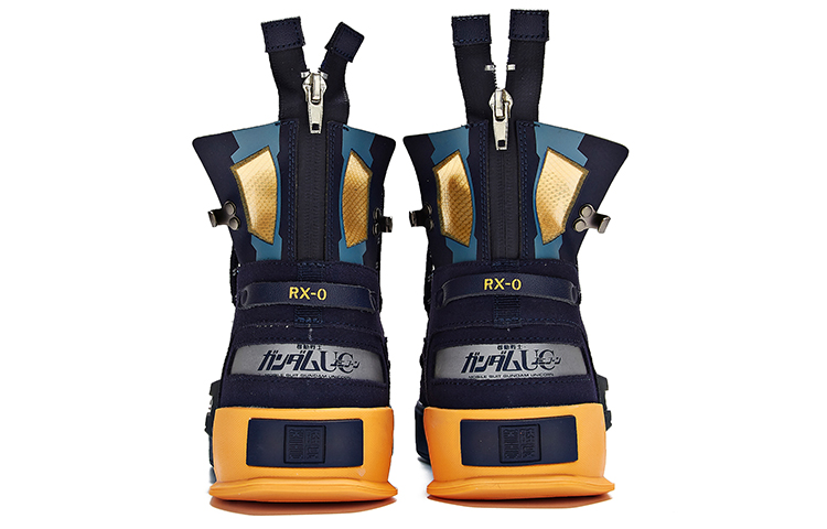 Purchase 361° x Gundam High-Top Skateboard Schuhe ''Blau Gelb'' 671936639F-3