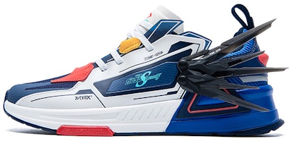 361° x Gundam SD Destiny 'White & Aqua Low-Top' 672036709F-1 361° x Gundam SD Destiny 'White & Aqua Low-Top' 672036709F-1