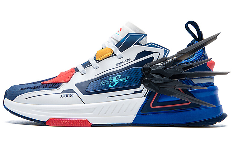 361° x Gundam SD Destiny 'White & Aqua Low-Top' 672036709F-1