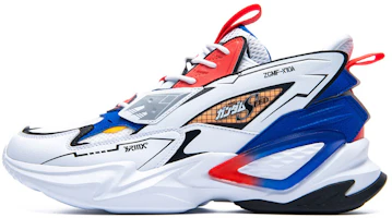 361° x Gundam Seed Mesh Breathable Casual Shoes 'White Blue Red' 'Light Wing' 672026761F-1 361° x Gundam Seed Mesh Breathable Casual Shoes 'White Blue Red' 'Light Wing' 672026761F-1