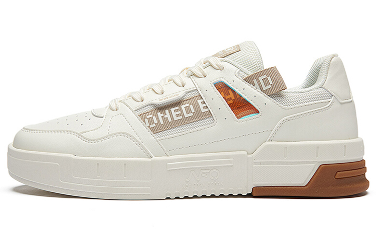 361° x Initial D Low Top 'Comfort White Tan' 672116620-3