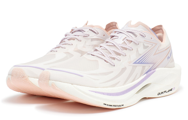 Lookbook 361° x Qu!k Foam Flying Flame 2 'Ungu Muda Merah Muda' 672312214-8