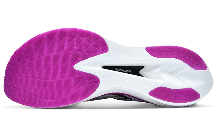 Shop 361° x Qu!k Foam Flying Flame PB Sepatu Lari 'Putih Ungu' 572122229-1