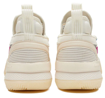 361° 燃戰 Q彈科技 減震回彈 中筒 實戰籃球鞋 男款 米白 Lookbook 361° 燃戰 Q彈科技 減震回彈 中筒 實戰籃球鞋 男款 米白