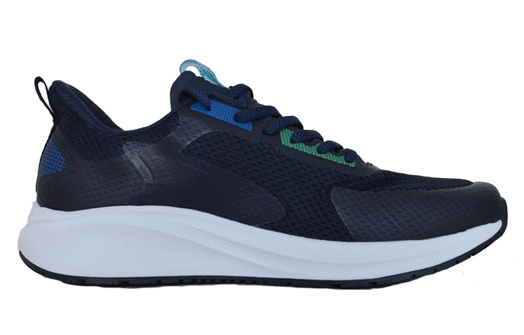Order Sepatu Lari 361° x QU!KFOAM 'Hitam Biru' 572012216-7