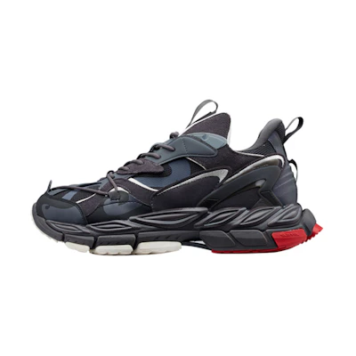 361° Saint Seiya Low Top Running Shoes 'Black Grey' 'Underworld King Hades'