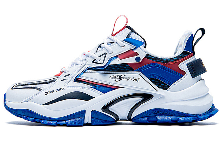 361° x SD Gundam Dad Shoes 'White Blue' 672036769F-1