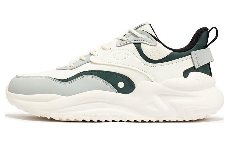 361° Yunshu 3 'Retro Versatile White and Cyan' 672346701F-2