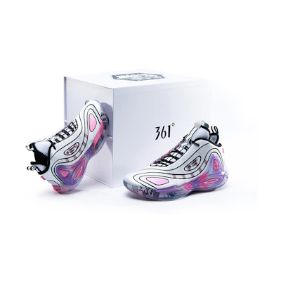 361° Zen Dunk 'Full Set White Pink'