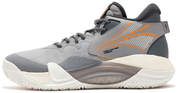361° 荊棘 舒適 減震耐磨防滑 中筒 籃球鞋 男款 鋅鐵灰/馥郁橙 Buy 361° 荊棘 舒適 減震耐磨防滑 中筒 籃球鞋 男款 鋅鐵灰/馥郁橙