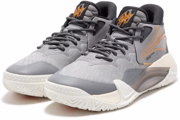 361° Basketball Mid 'Abu-abu Besi Seng/Jingga Harum' 672341108-4 Lookbook 361° Basketball Mid 'Abu-abu Besi Seng/Jingga Harum' 672341108-4