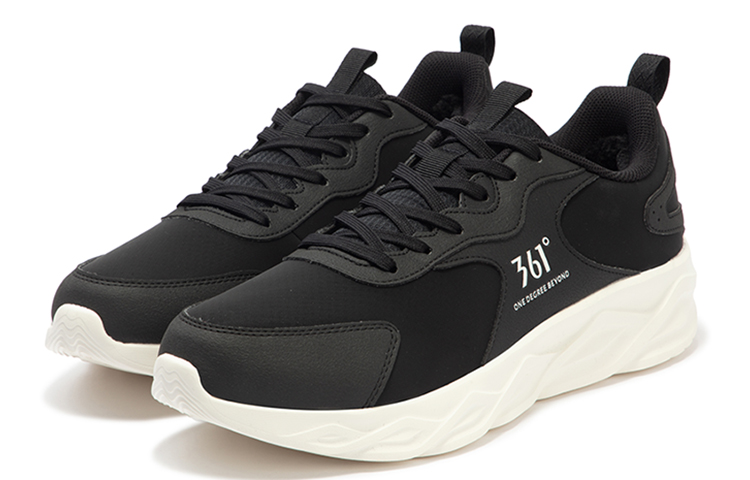 Lookbook 361° 黑白刀锋低帮篮球鞋 672342212BF-2