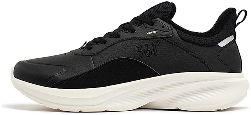 361° 鋒葉 加厚保暖 防滑耐磨 低筒 跑步鞋 男款 黑白 Buy 361° 鋒葉 加厚保暖 防滑耐磨 低筒 跑步鞋 男款 黑白