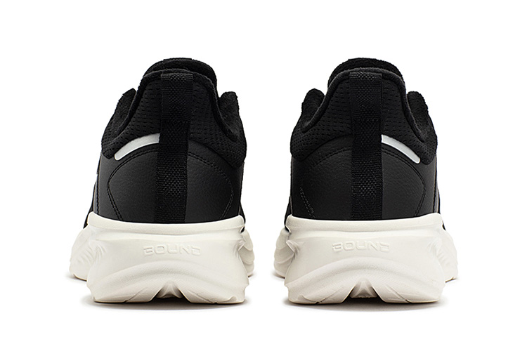 Shop 361° 鋒葉 加厚保暖 防滑耐磨 低筒 跑步鞋 男款 黑白