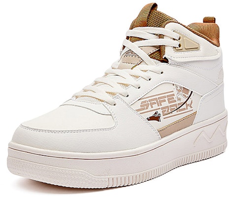 361° High-Top Sneaker 'White Brown' 672146609B-1 Lookbook 361° High-Top Sneaker 'White Brown' 672146609B-1