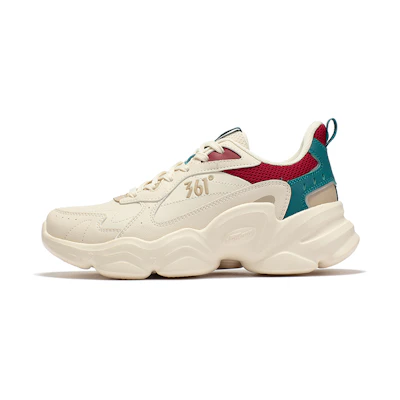 361° Low 'Beige-PRM Red'