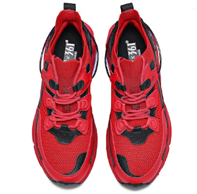 361°ローカットカジュアルスニーカー(赤) 572026781-2 Shop 361°ローカットカジュアルスニーカー(赤) 572026781-2