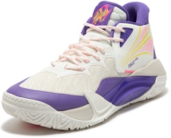 361° Kasut Bola Keranjang 'Putih Bulu/Ultraviolet' 672341108-5 Order 361° Kasut Bola Keranjang 'Putih Bulu/Ultraviolet' 672341108-5