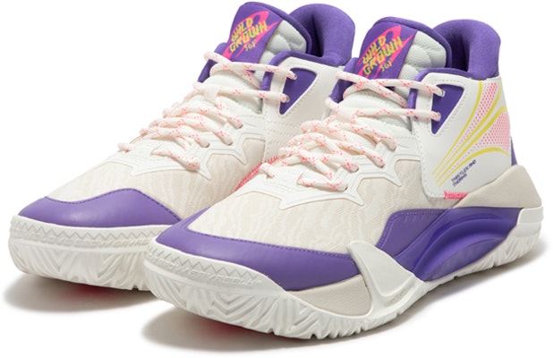 Zapatillas de Baloncesto 361° Mid-Top 'Blanco Pluma/Ultravioleta' 672341108-5 Lookbook Zapatillas de Baloncesto 361° Mid-Top 'Blanco Pluma/Ultravioleta' 672341108-5