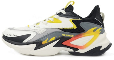 361° QQ Speed Co-branded 'Fashion Trendy Dad Shoe Feather White' 572036766-9 361° QQ Speed Co-branded 'Fashion Trendy Dad Shoe Feather White' 572036766-9