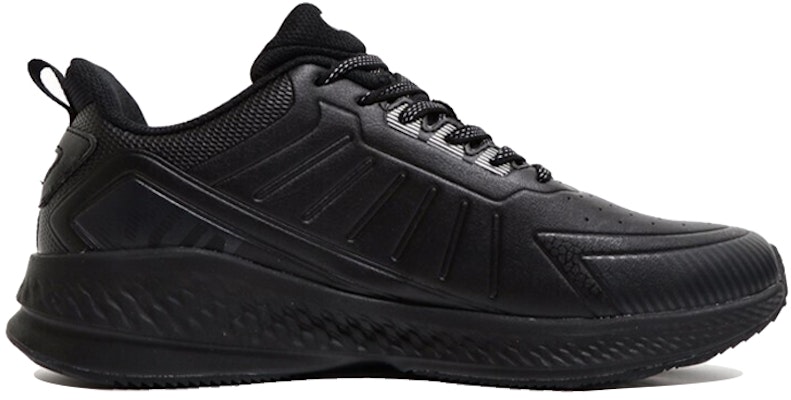 361° Sepatu Low 'Pelari Kulit Hitam' 572032208-5 Order 361° Sepatu Low 'Pelari Kulit Hitam' 572032208-5