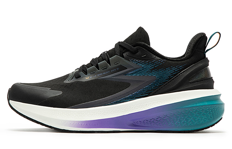 361° Yu Ping 7 'Obsidian Black/Sea Green' 572342228-6