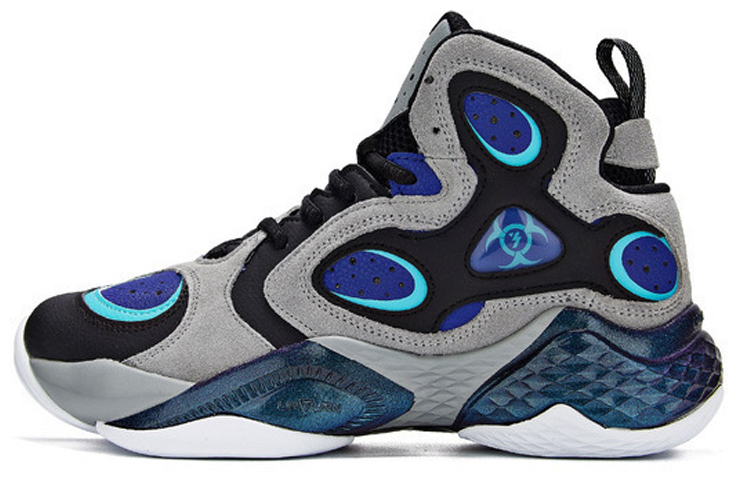 361° Aaron Gordon QU!KFOAM Basketball Shoes 'Grey Blue' 571941110-1