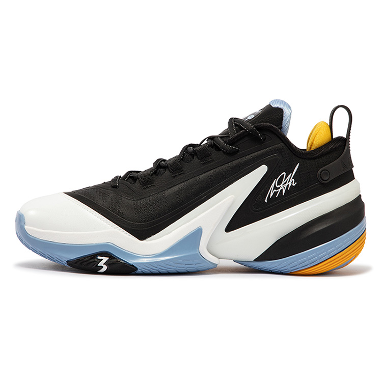 361 Degrees AG 5 Denver Low-Top Basketball Shoes Black White Stylish & Comfortable 572441112-1