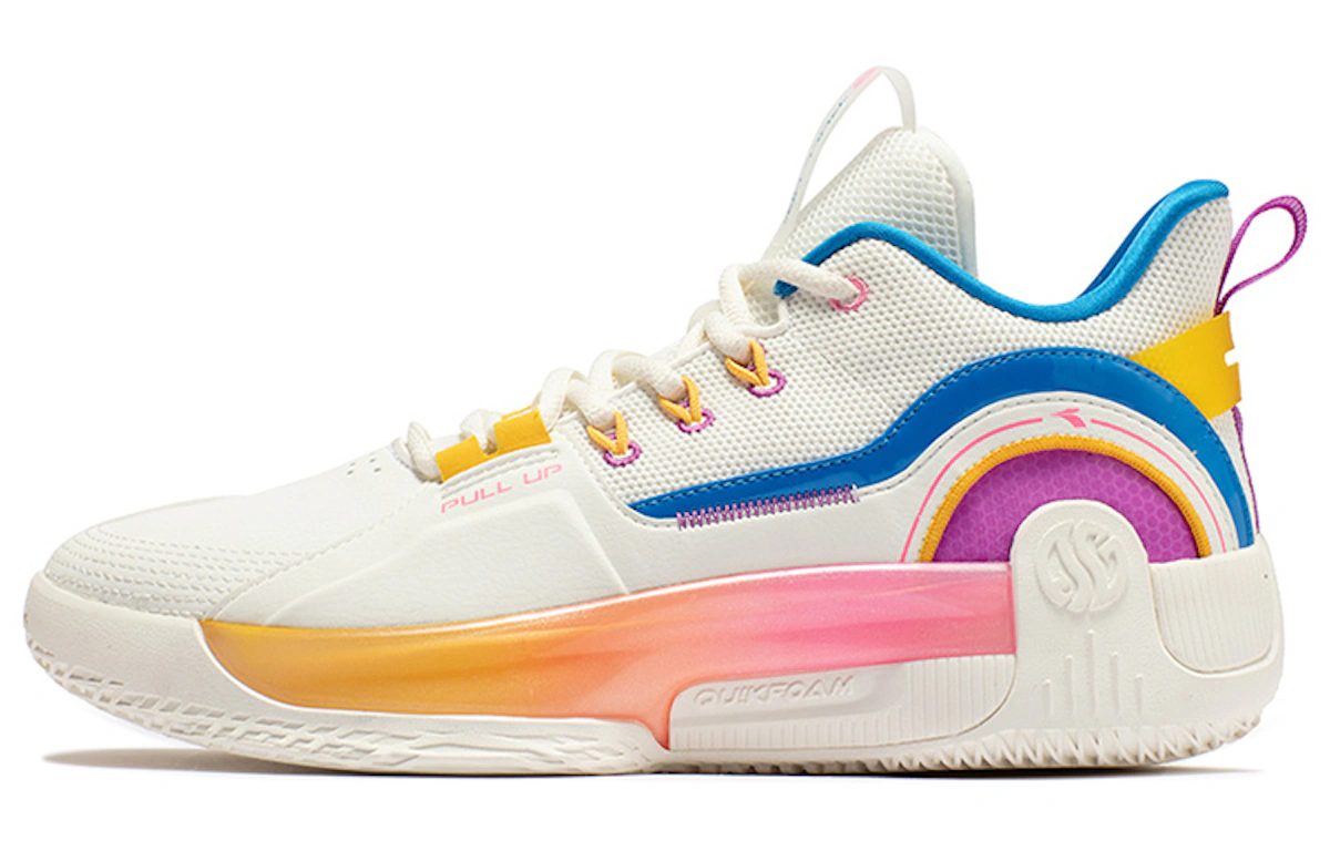 361 Degrees AG Pull Up 1.5 Aaron Gordon 'White Yellow'