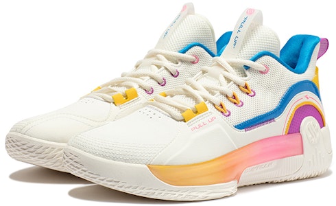 361° AG 驚空 Q彈科技 耐磨防滑 中筒 實戰籃球鞋 男款 白黃 Lookbook 361° AG 驚空 Q彈科技 耐磨防滑 中筒 實戰籃球鞋 男款 白黃